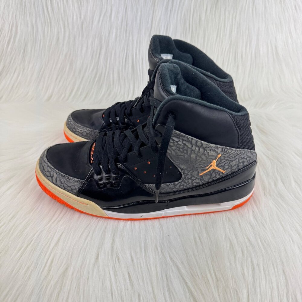 Nike Jordan Basketball Sneakers Shoes 538698-032 SC-1 Sz 11 Black Orange Gray - Picture 5 of 15